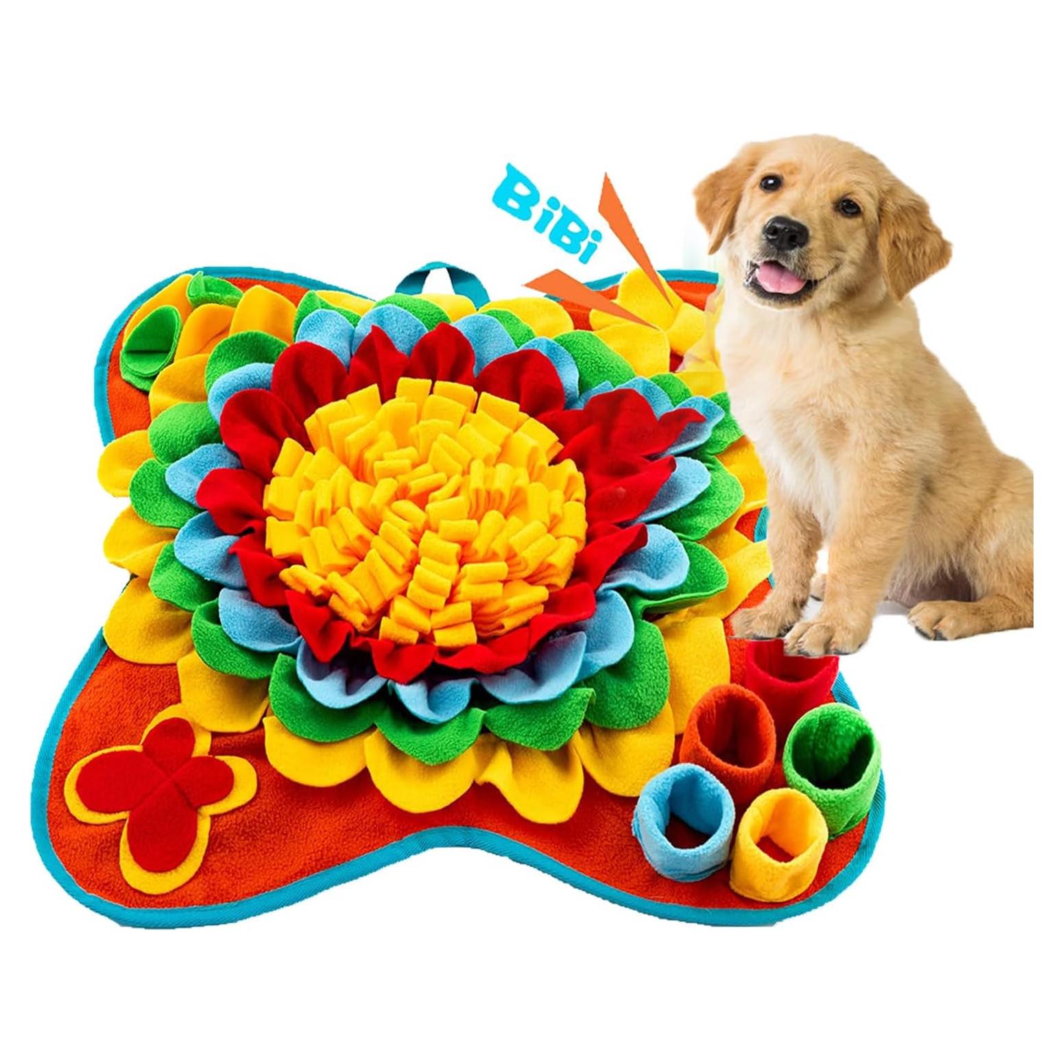 Alfombra de Olfateo para Perros Tesitehi 50.8x50.8cm Antideslizante