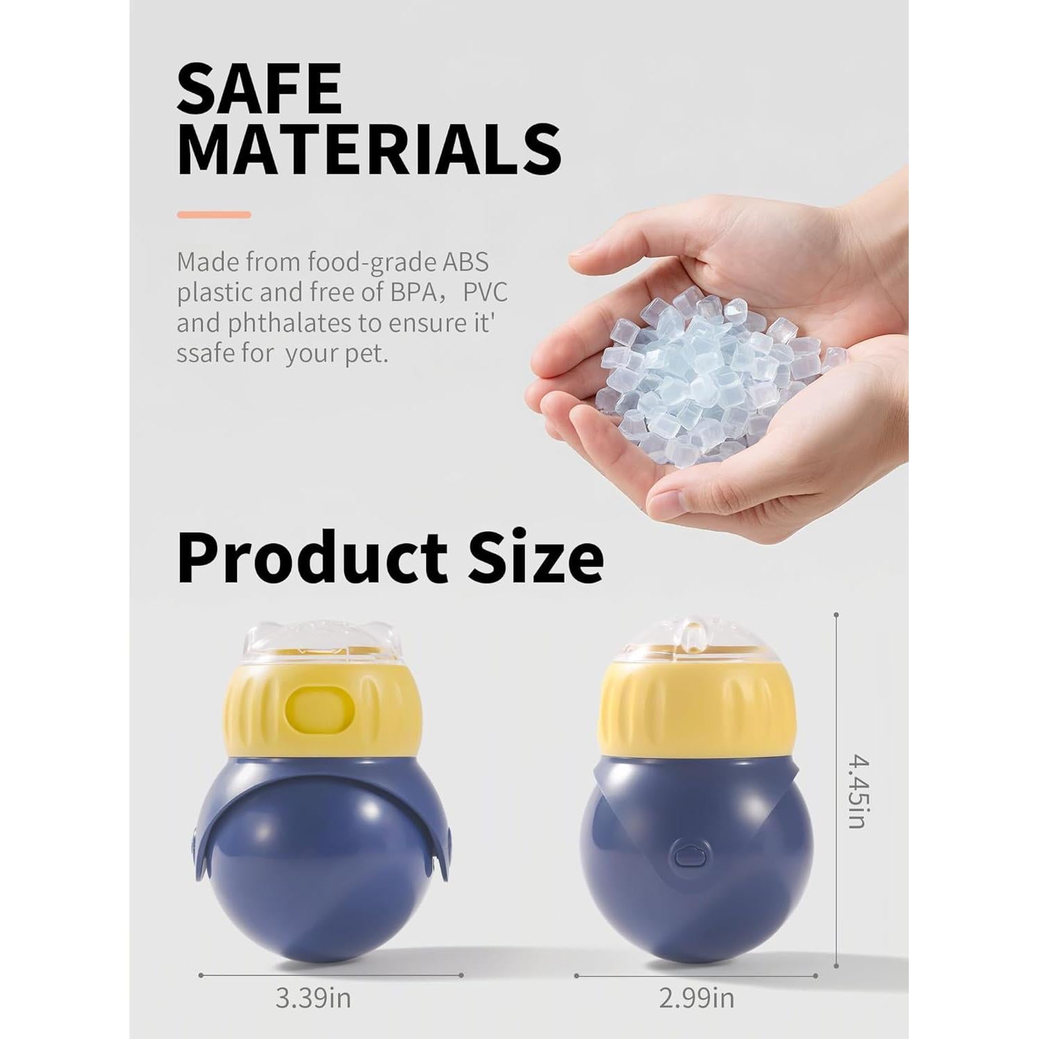 Juguete dispensador de golosinas Dukuueie ATDB para perros