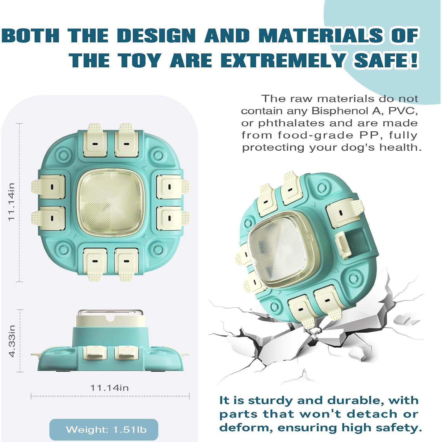 Juguete Puzzle Interactivo para Perros Romicta MSQ-001 2 Niveles