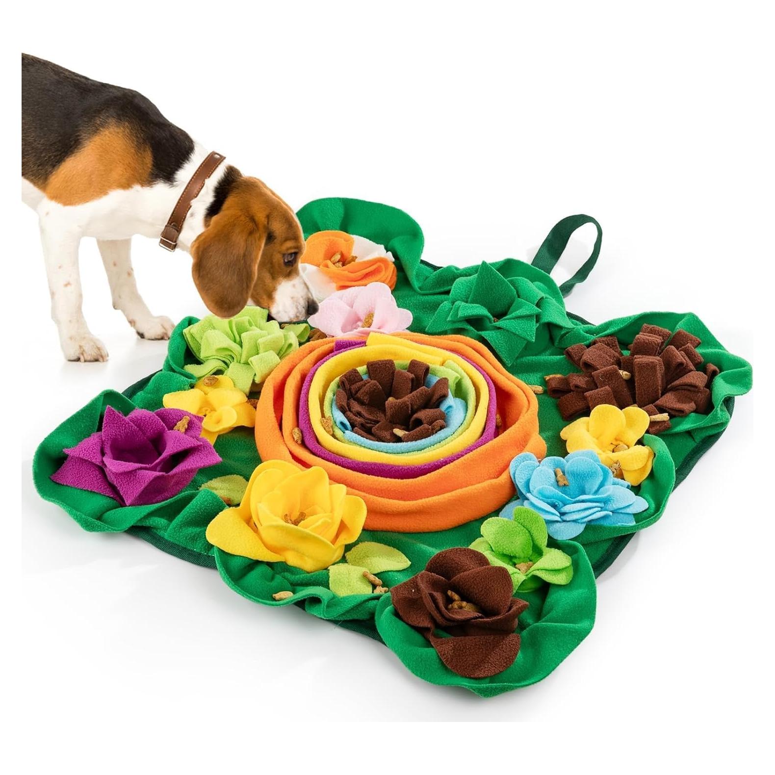 Alfombra de Olfato PUHOHUN para Perros - Juguete Interactivo 20x14cm