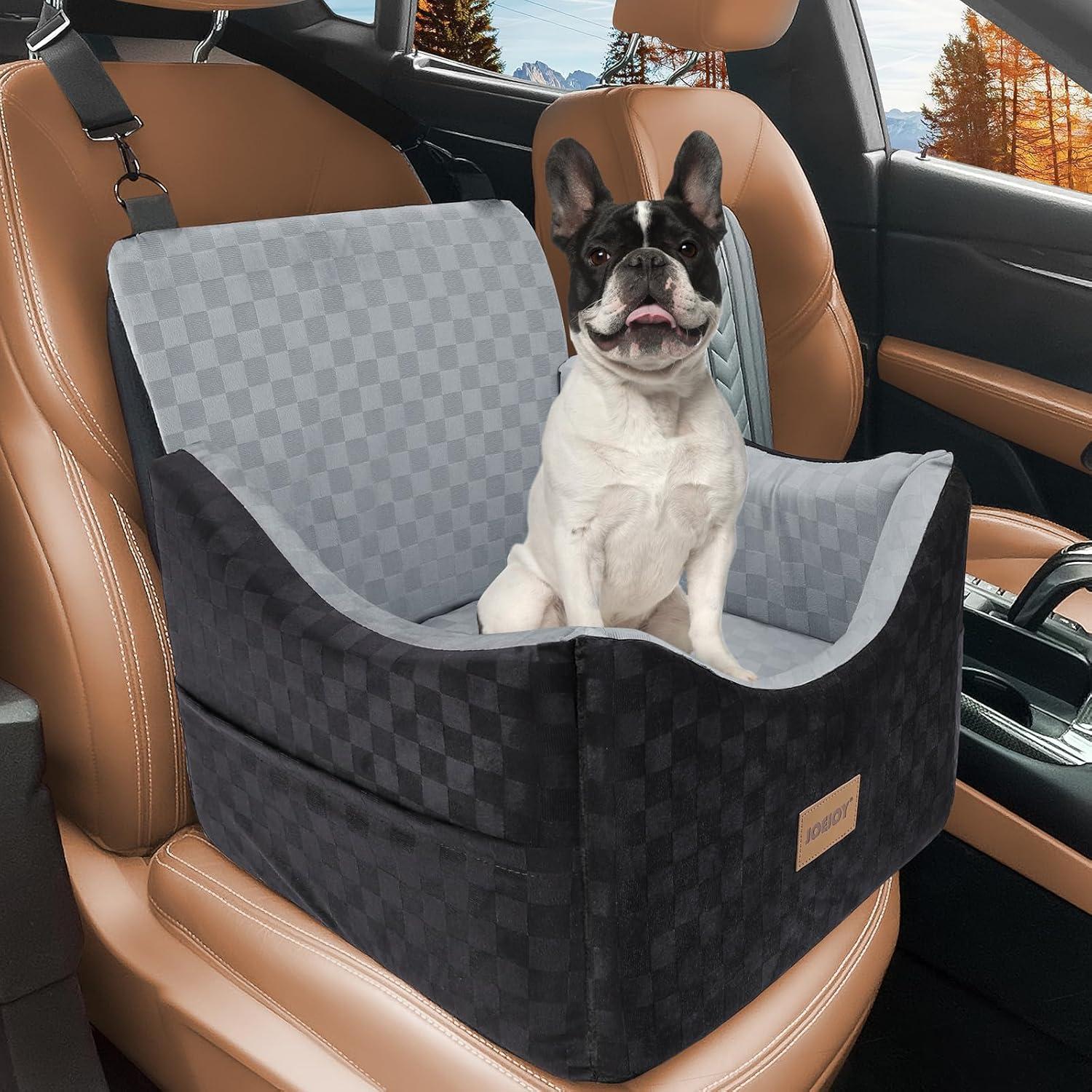 Asiento Elevado para Perros JOEJOY Gris hasta 13.6 kg
