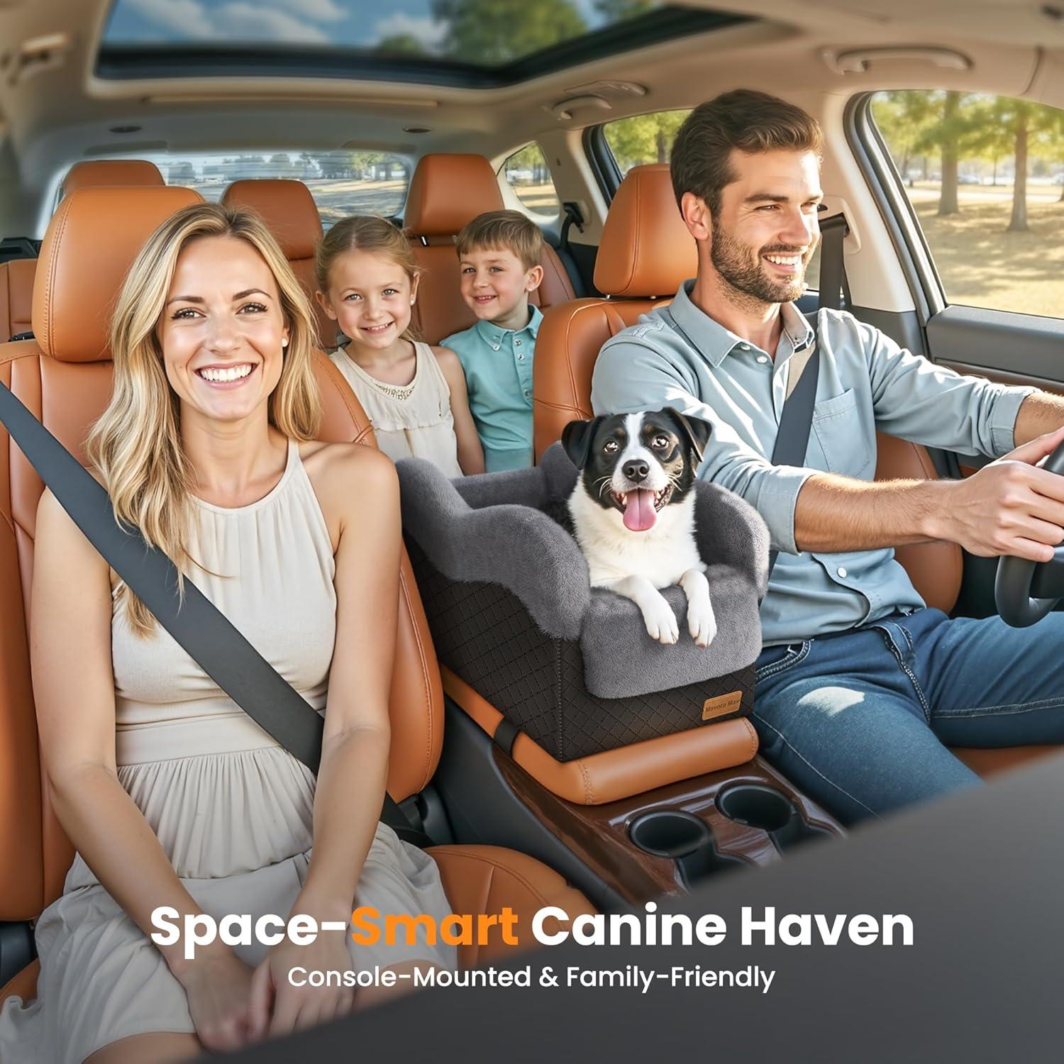 Asiento elevador para perro Mavora Max - Negro/Gris oscuro - hasta 5 kg