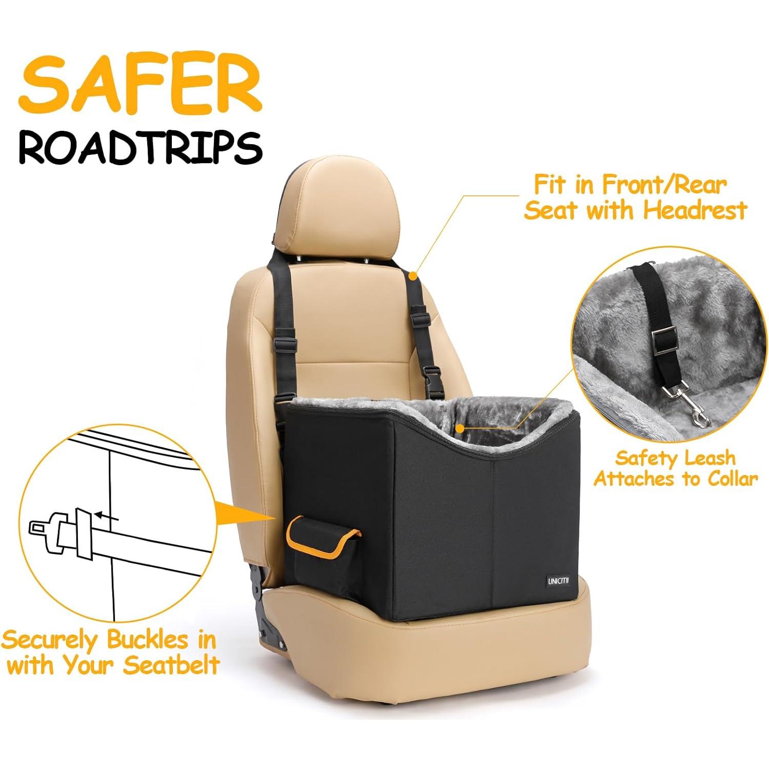 Asiento Elevado para Perros Pequeños UNICITII 39.9x38.1 cm