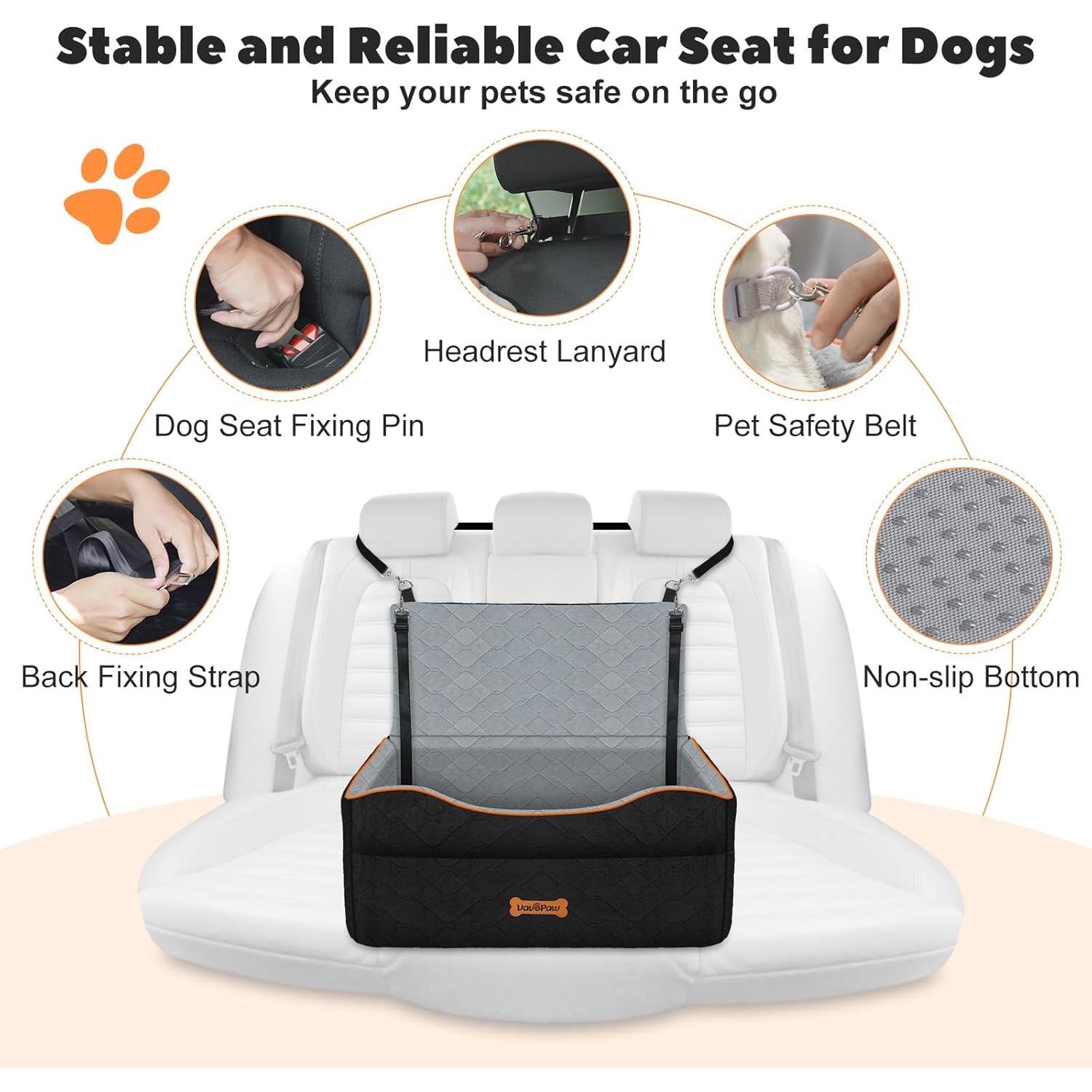 Asiento Elevador para Perros Medianos VavoPaw 70.9x47.6cm