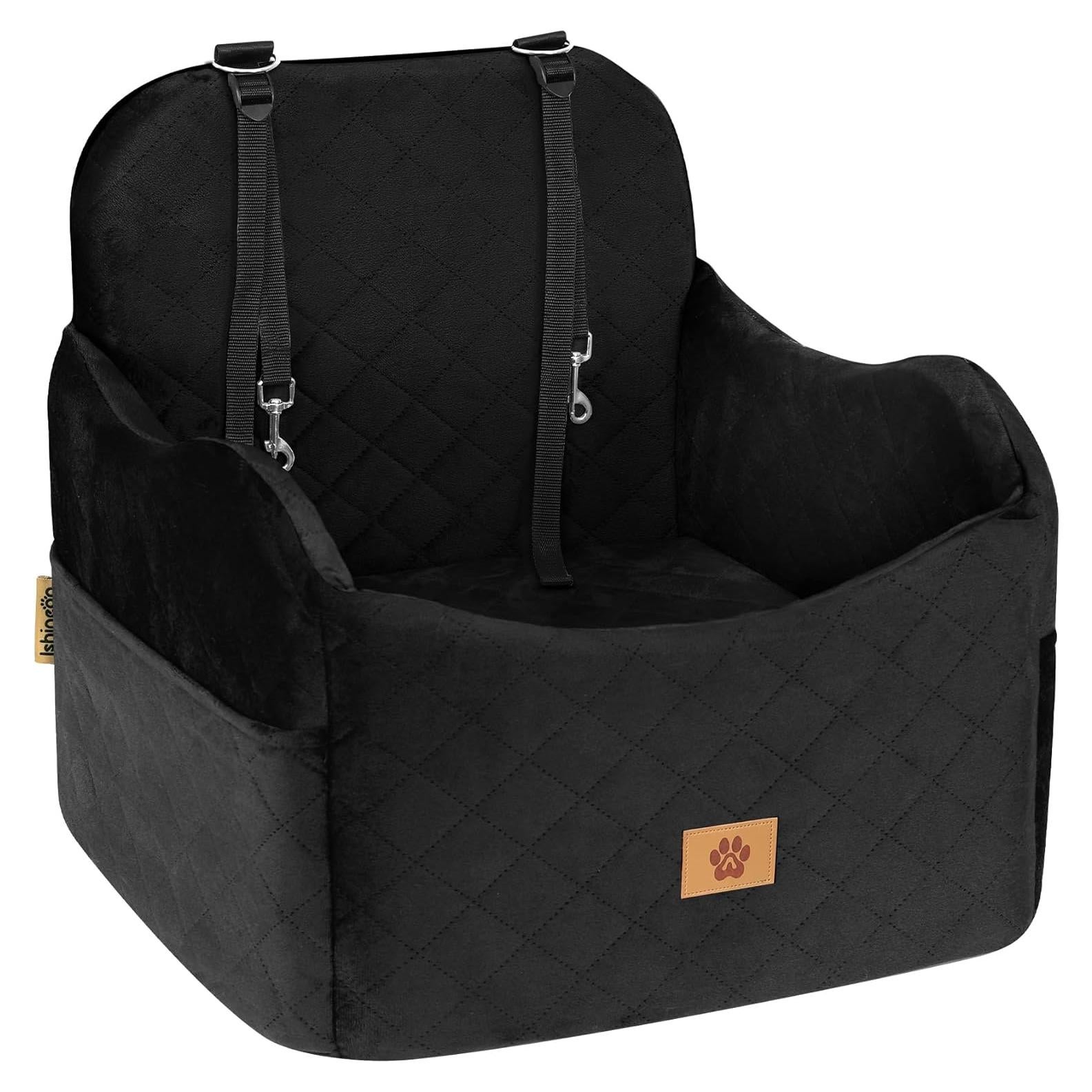 Asiento Elevador para Perros Ishineon Mediano Negro 50.8cm