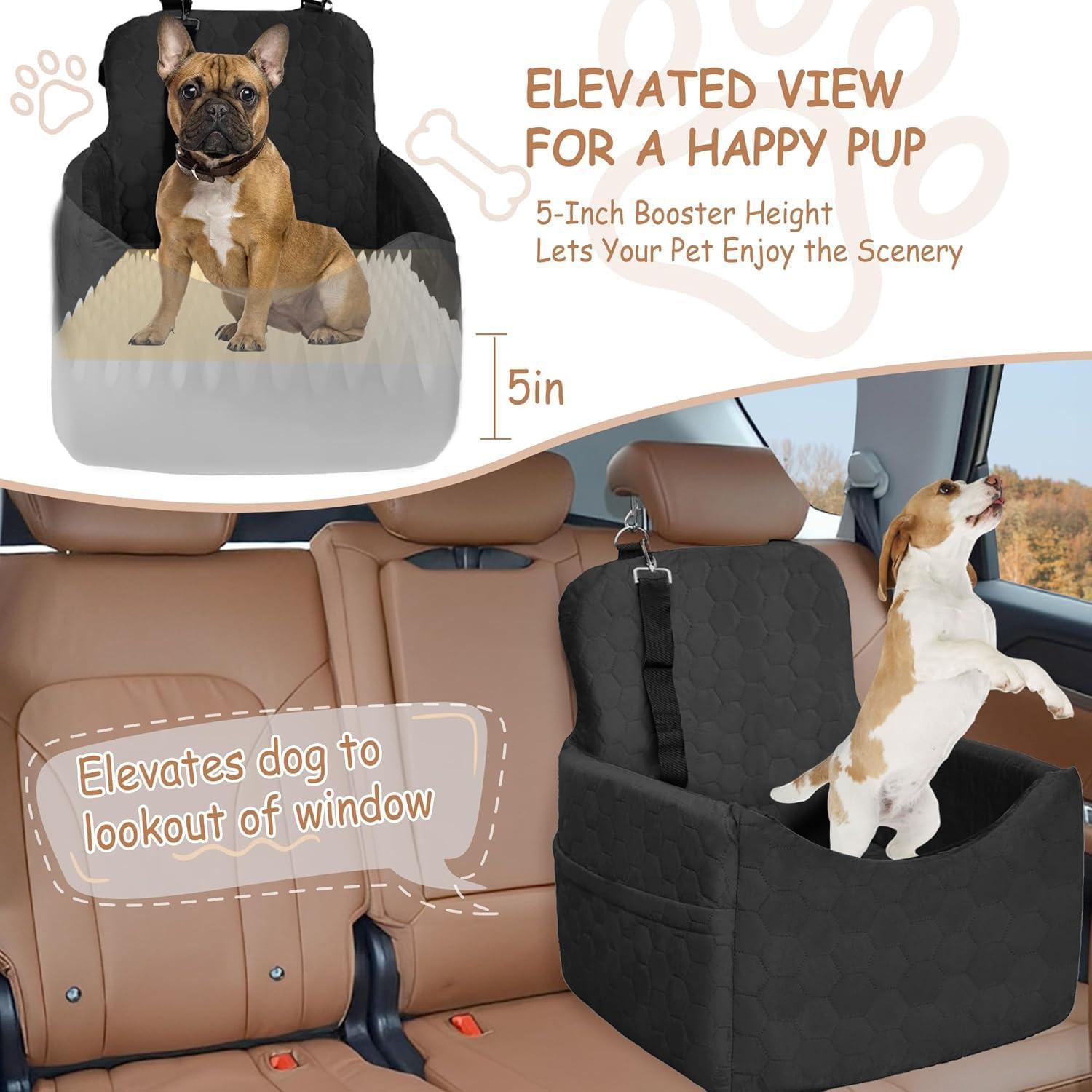Asiento Elevador para Perros Vdamu - Negro, Hasta 15.88 kg