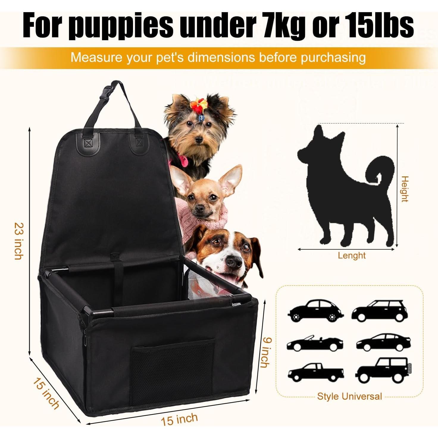 Asiento elevador para perros pequeños Longfandianzishangwu 39x39x23 cm