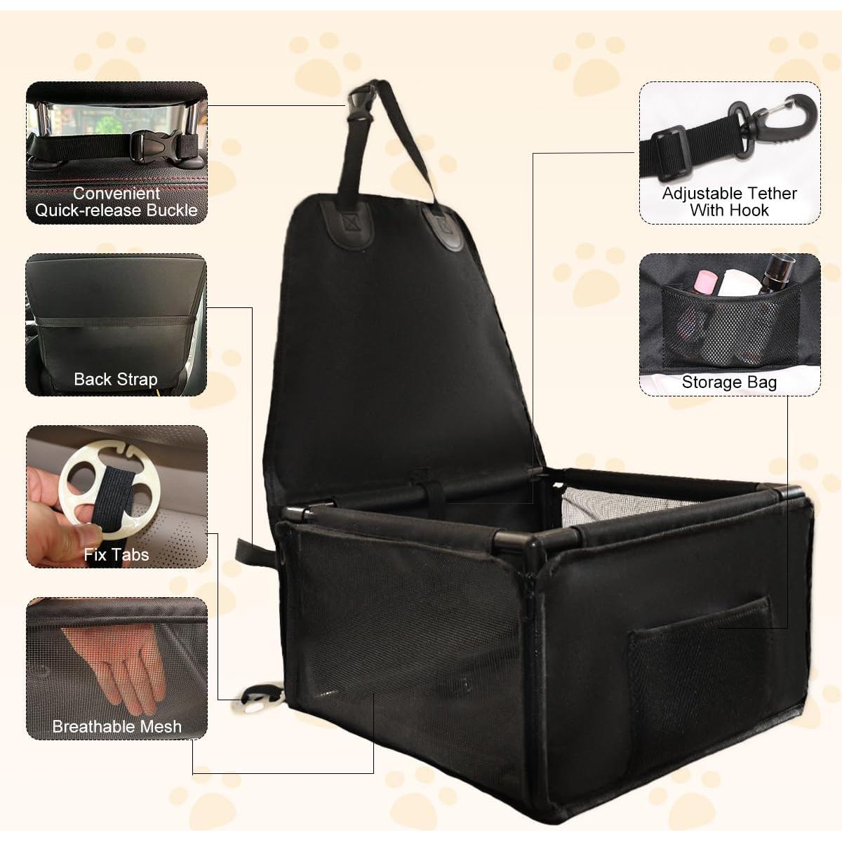 Asiento elevador para perros pequeños Longfandianzishangwu 39x39x23 cm