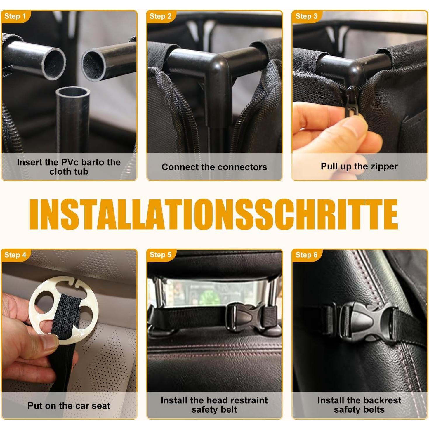 Asiento elevador para perros pequeños Longfandianzishangwu 39x39x23 cm