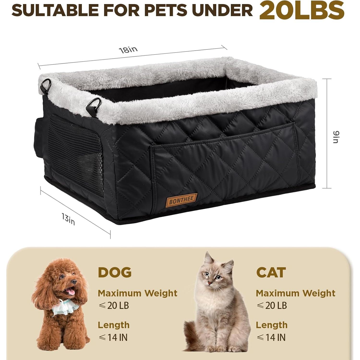 Asiento Elevador para Perros Wisle 2501, hasta 9 kg, Plegable