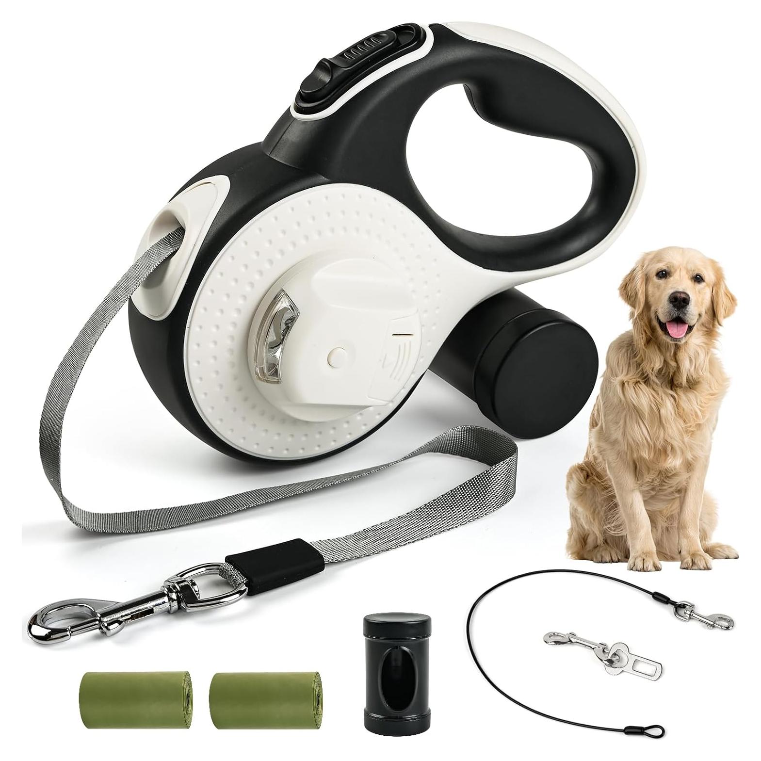 Correa Retráctil para Perros Grandes ODRIEW 8m Resistente