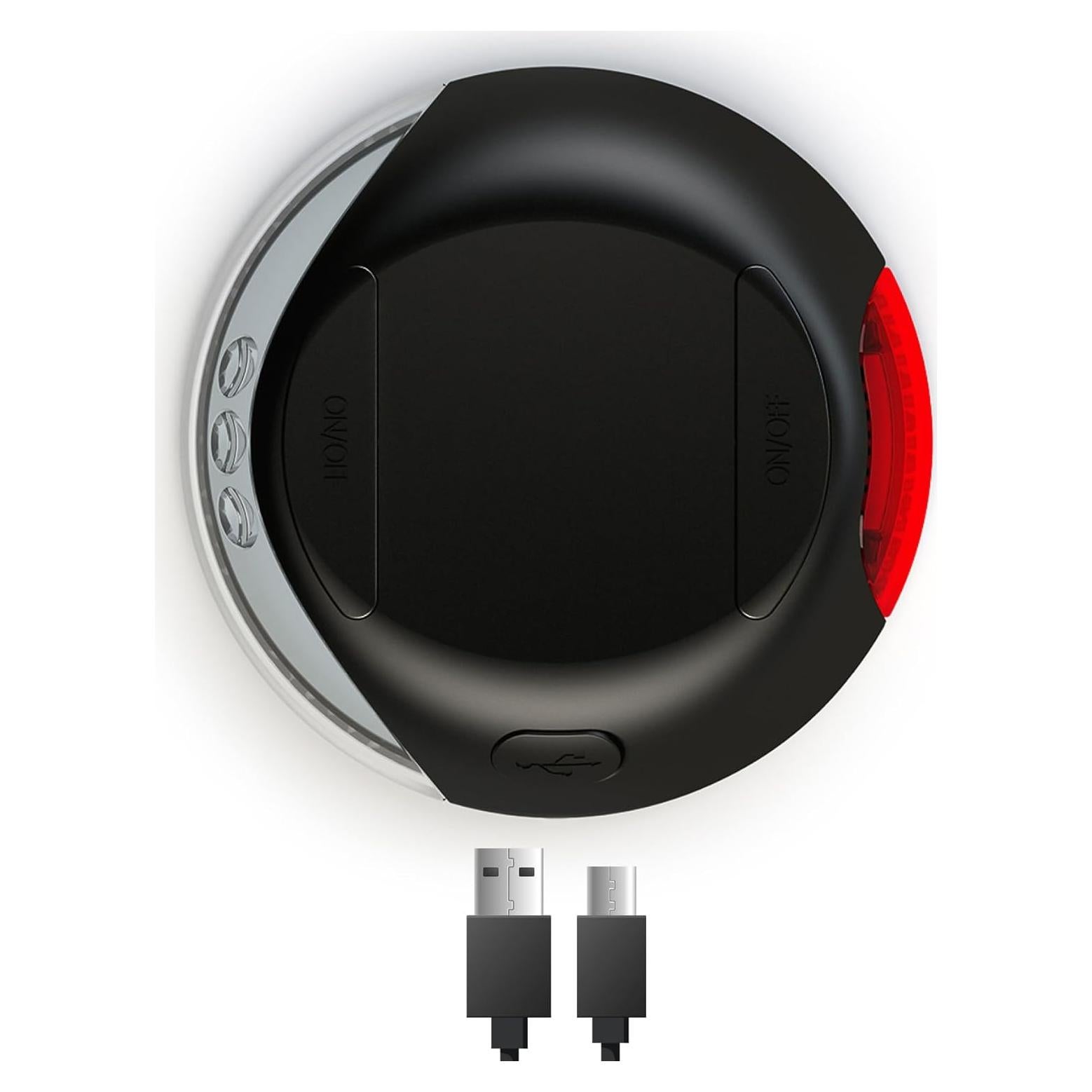 Sistema de Iluminación LED Flexi para Correas Retráctiles - Negro