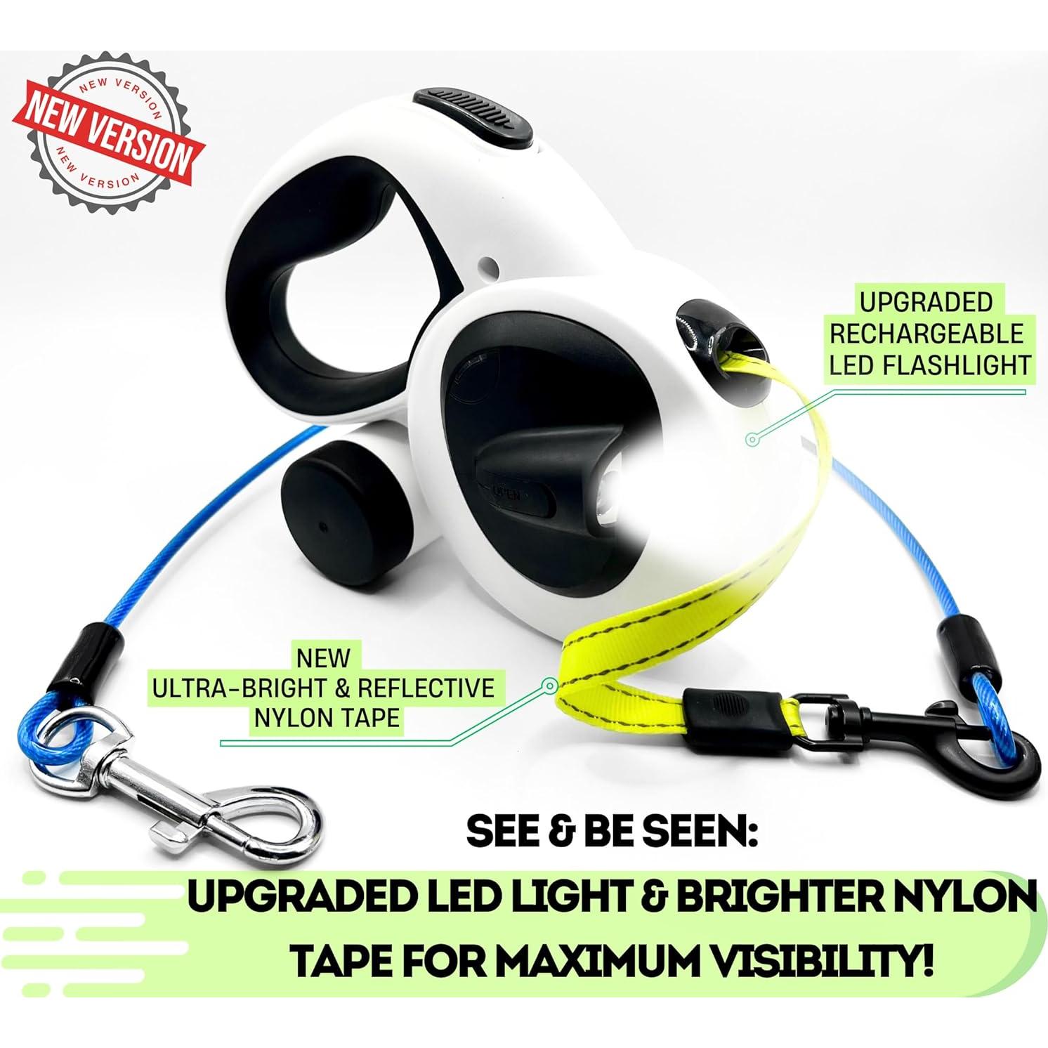 Correa Retráctil Snuggle Paws 5m para Perros Grandes 50kg