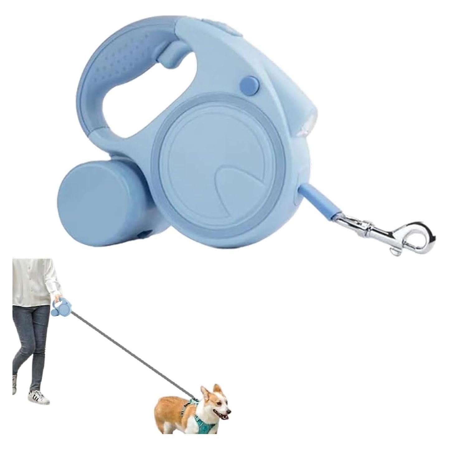 Correa Retráctil para Perros Best Dog 4.88 m con Linterna