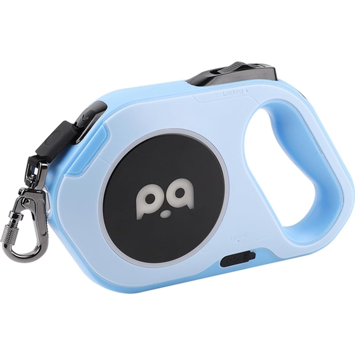 Correa de Perro Retráctil LED 5m Hanwei Recargable hasta 40kg