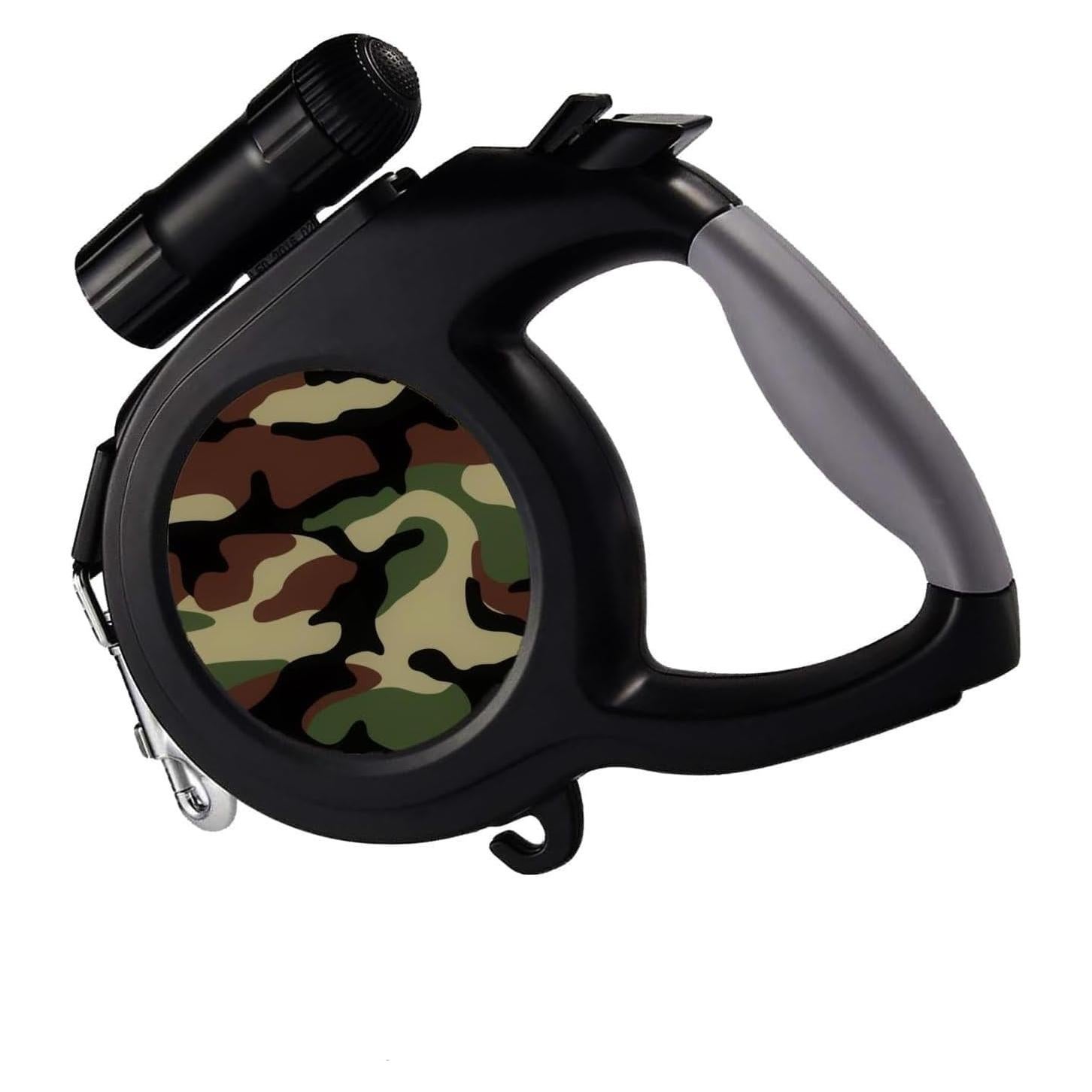 Correa Retráctil para Perro Camo 8m - Mejores Suministros