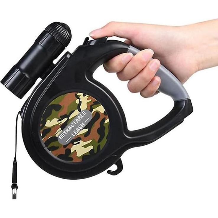 Correa Retráctil para Perro Camo 8m - Mejores Suministros