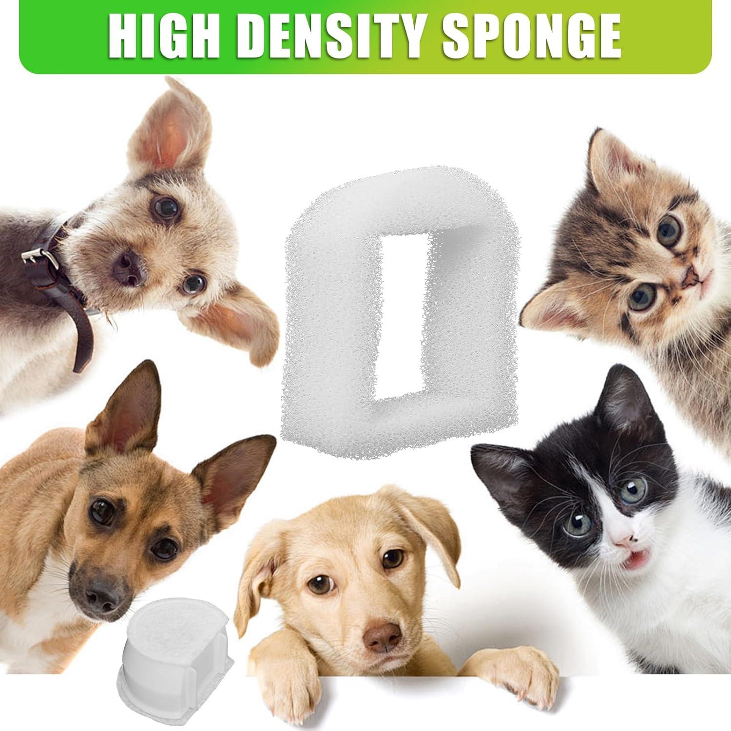 Filtros de Reemplazo Poweka para Fuentes de Agua para Gatos - 16 Piezas