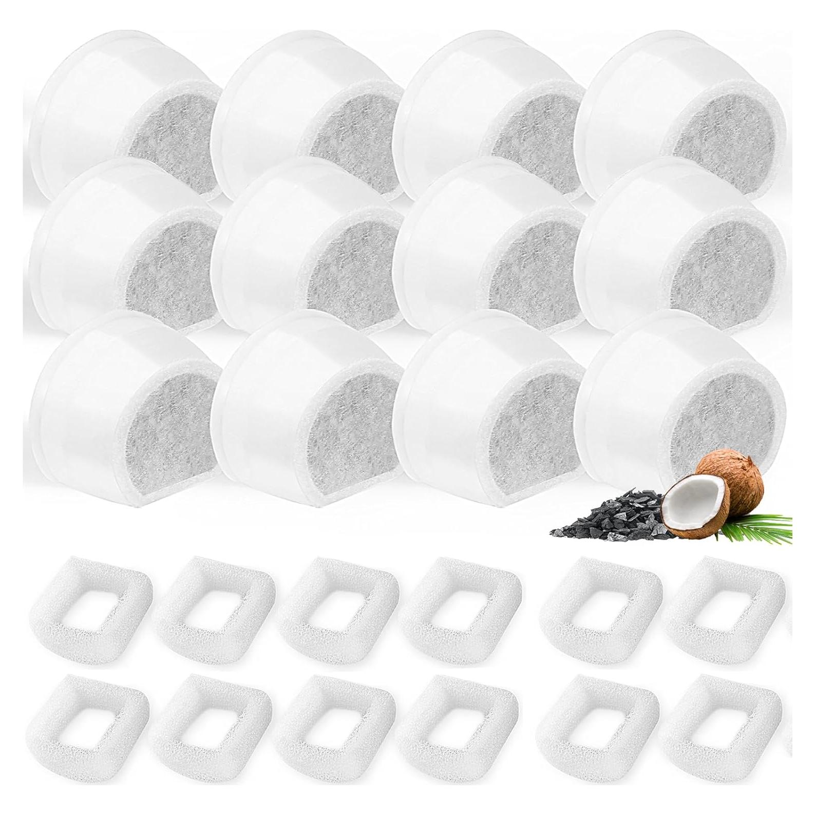 Paquete de 24 Filtros de Reemplazo Porens para Fuente de Agua