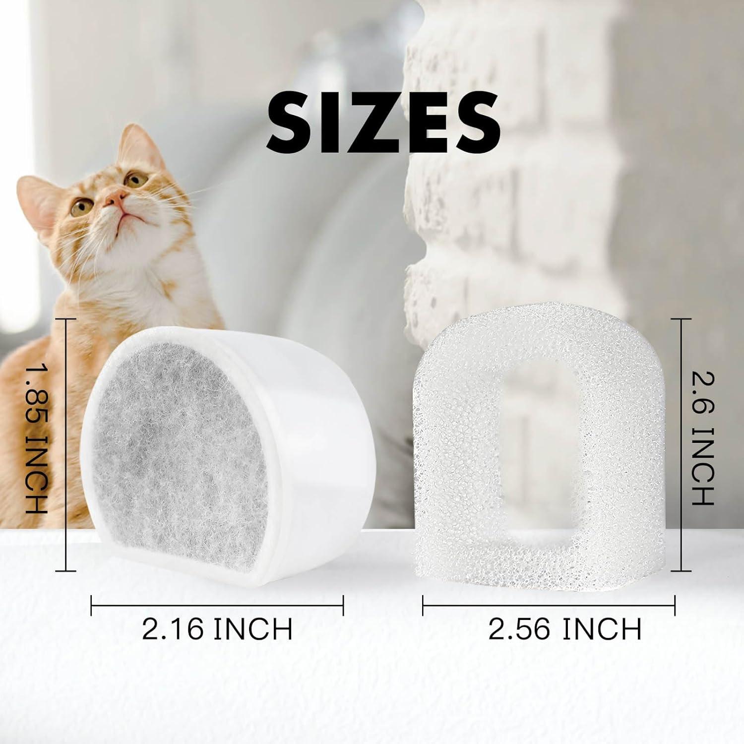 Paquete de 24 Filtros de Reemplazo Porens para Fuente de Agua