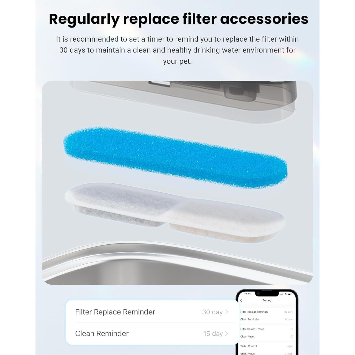 Dispensador de Agua Automático para Perros Vacqueen 10L Acero Inoxidable