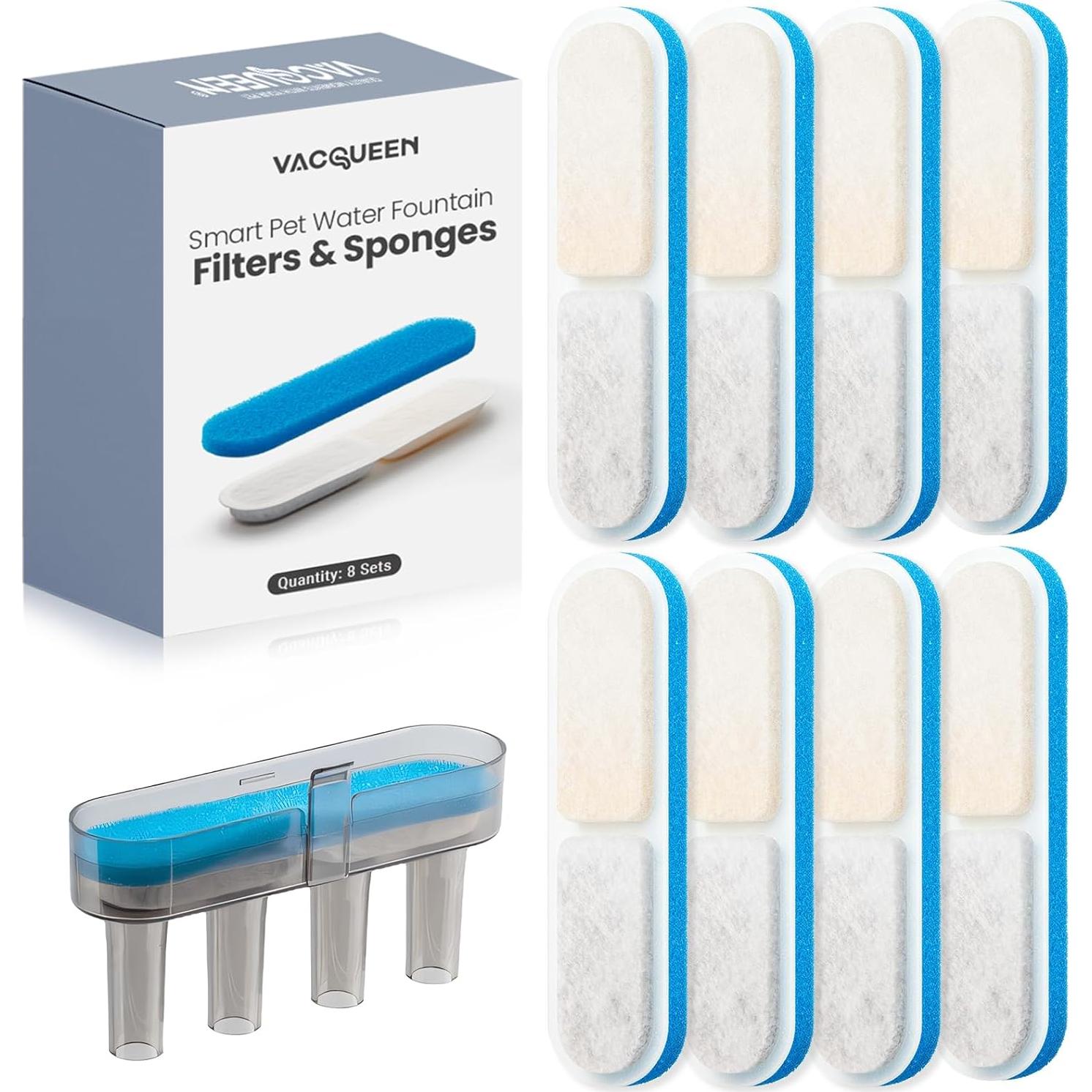 Dispensador de Agua Automático para Perros Vacqueen 10L Acero Inoxidable