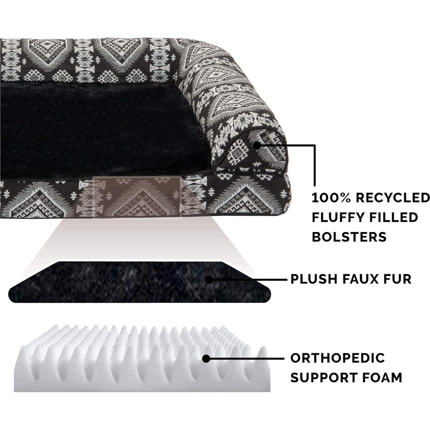 Cama Ortopédica para Perros Furhaven Mediana 76x51cm