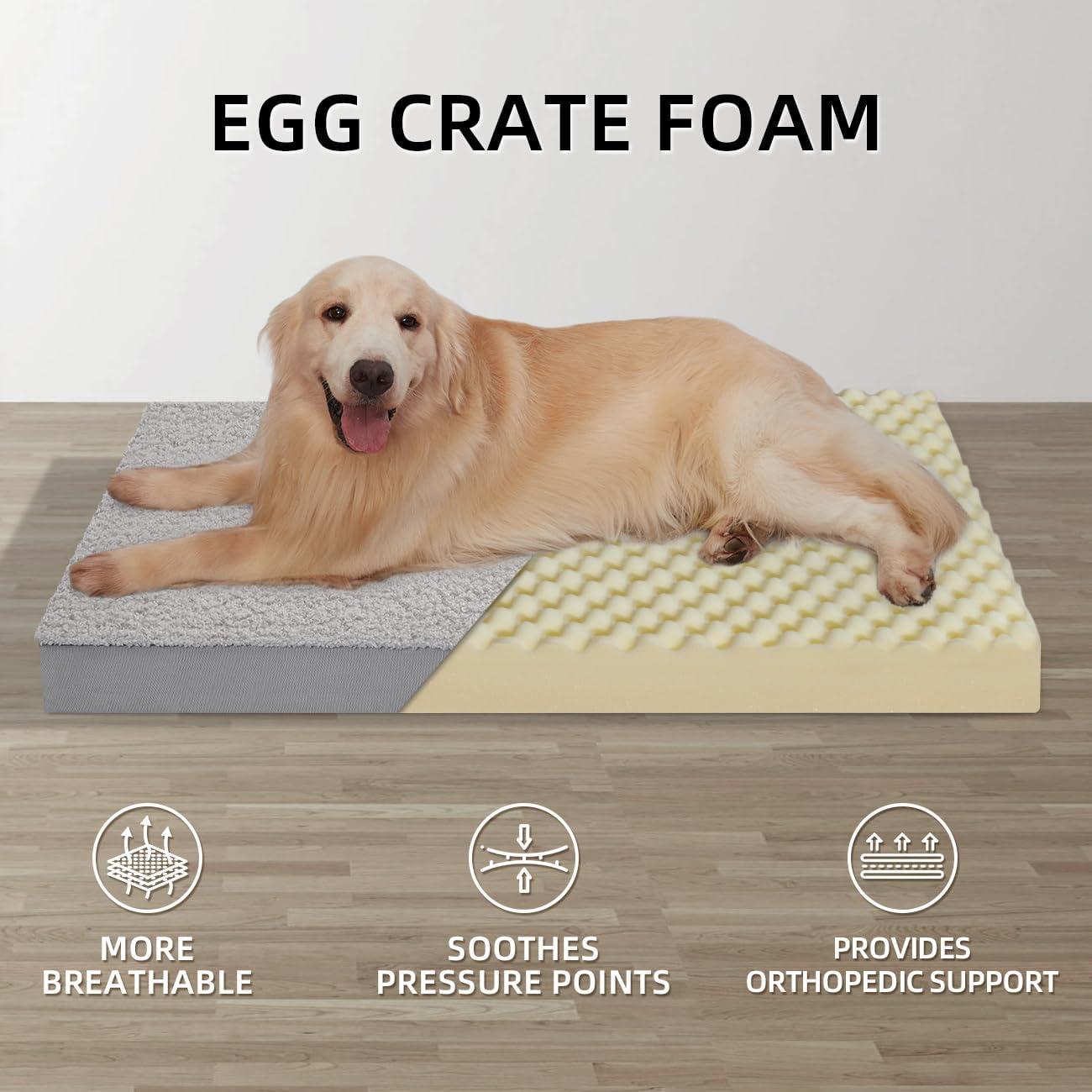 Cama Ortopédica para Perros ABE XL, Lavable e Impermeable