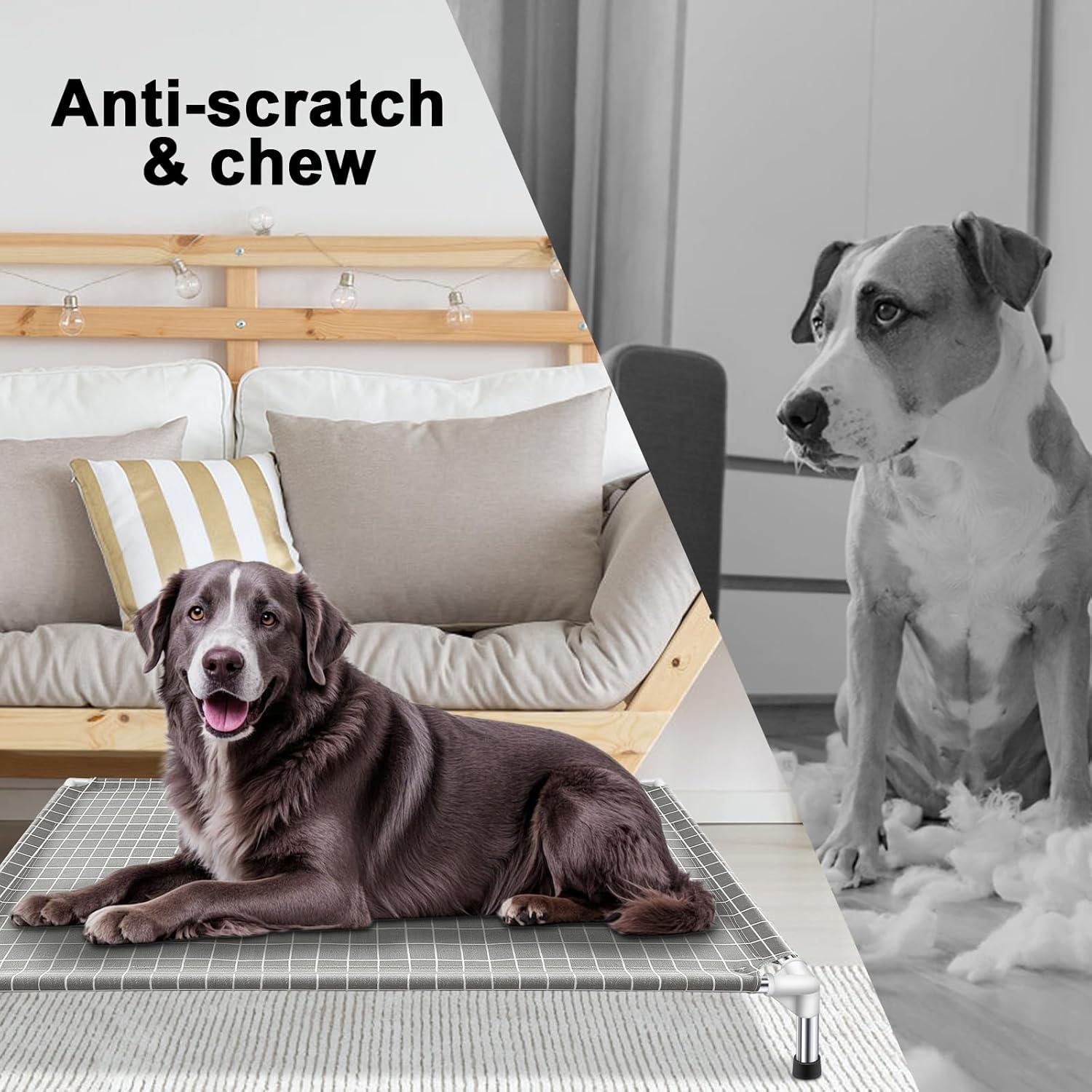 Cama Elevada para Mascotas Tensorsine XL - Acero Inoxidable