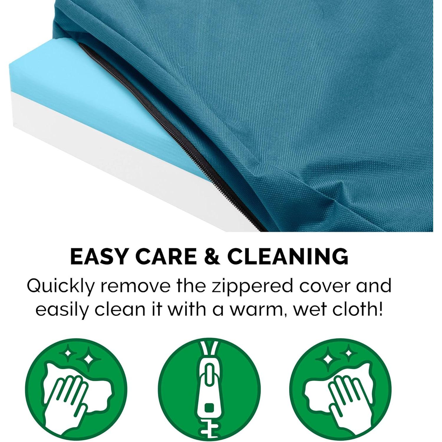 Cama para Perros Furhaven Mediana con Gel Refrigerante 76x51cm