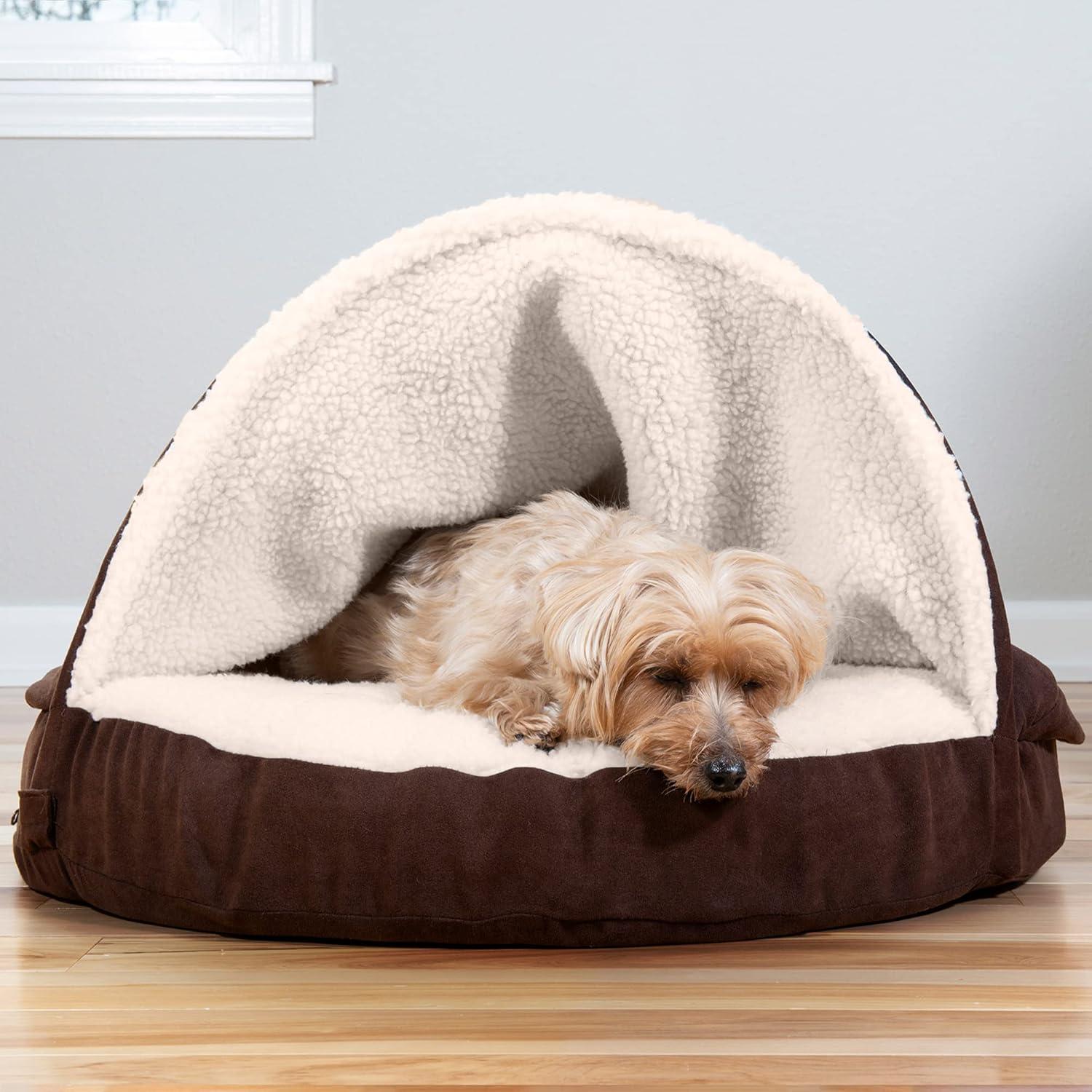 Cama para Perros Furhaven 66 cm Espuma Viscoelástica Espresso