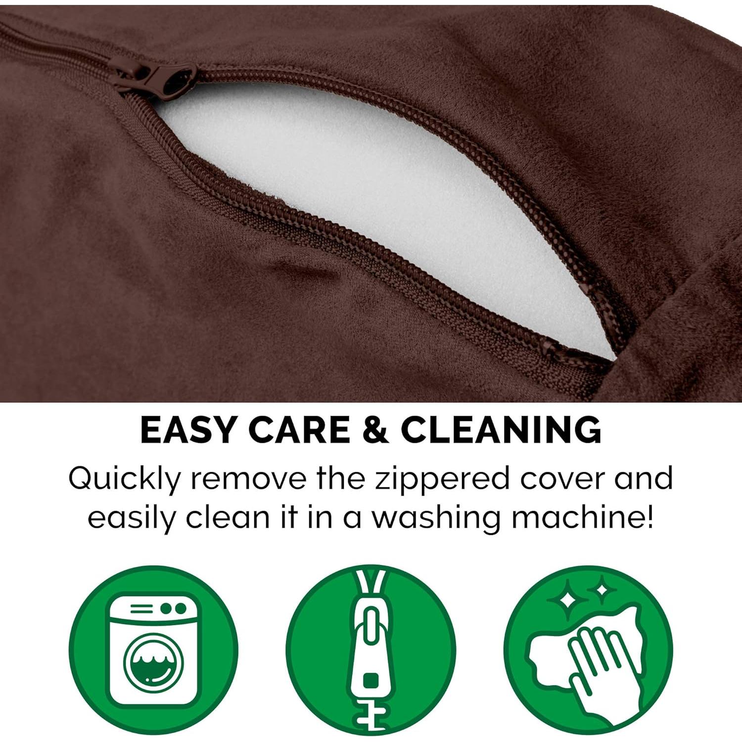 Cama para Perros Furhaven 66 cm Espuma Viscoelástica Espresso