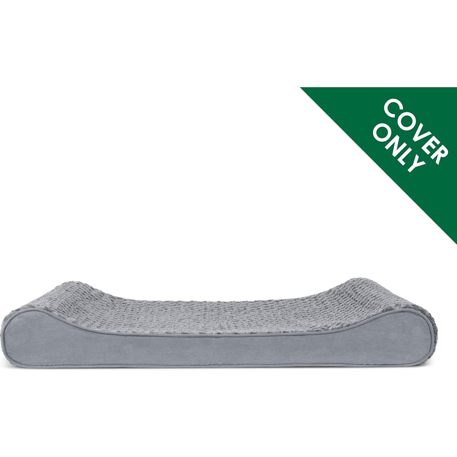 Funda de Cama para Perro Furhaven Jumbo Ultra Suave Gris