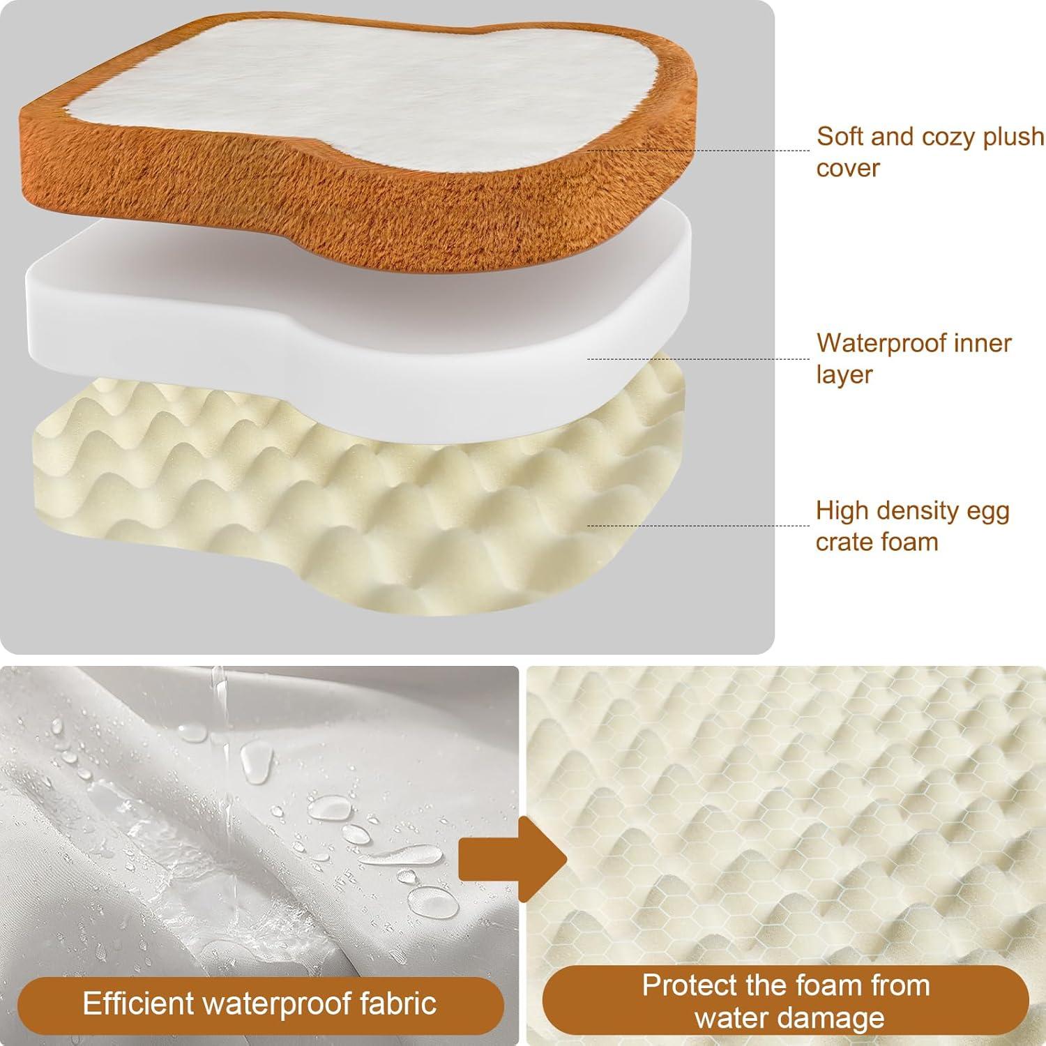 Cama Ortopédica para Mascotas Genérico Tamaño Mediano 76x71cm