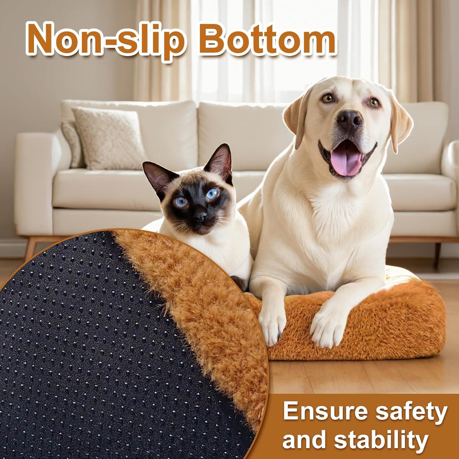 Cama Ortopédica para Mascotas Genérico Tamaño Mediano 76x71cm