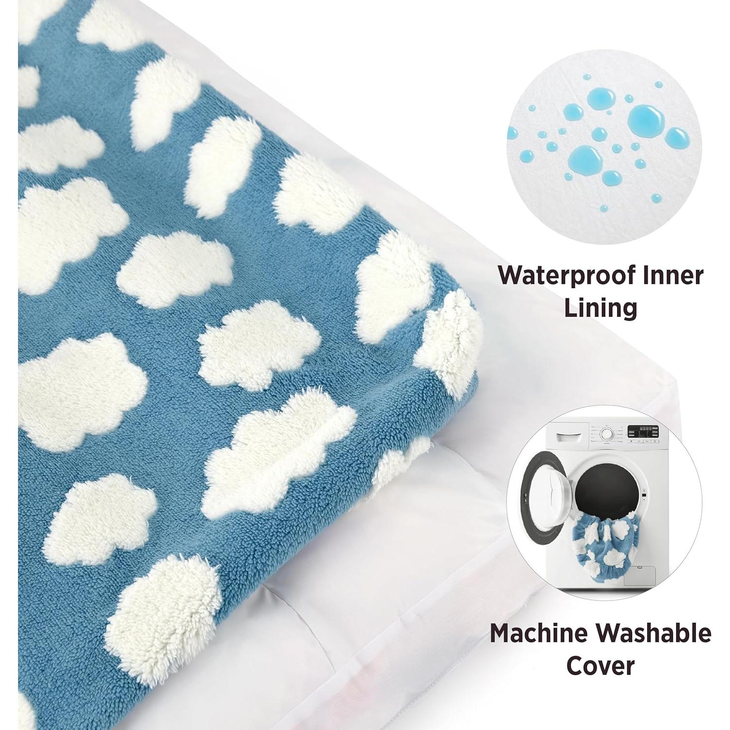 Cama para Perros Grande Bedsure Comfy Pet Espuma Picada Verde