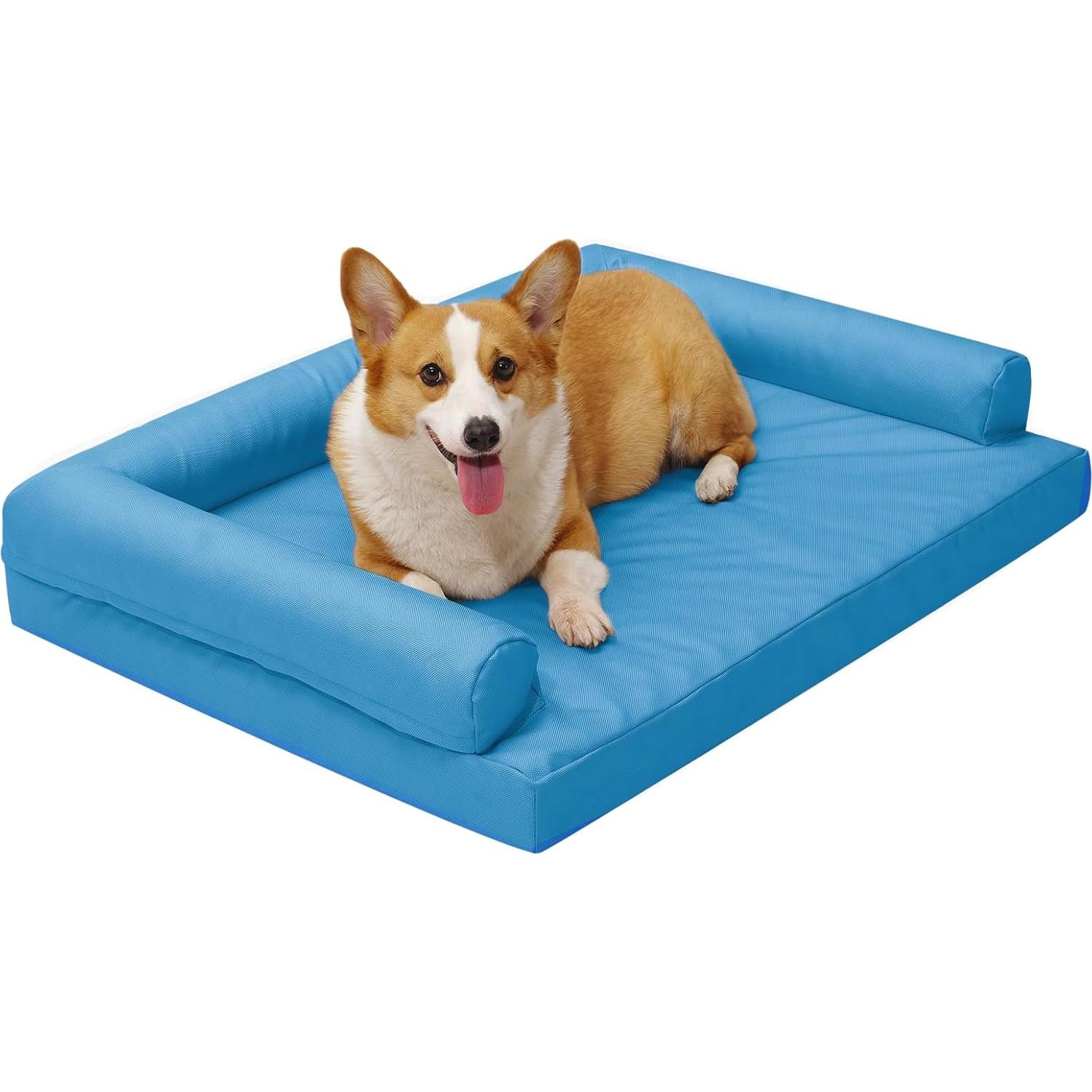 Cama para Perros Indestructible Maihandasi 106.68x76.2cm Azul