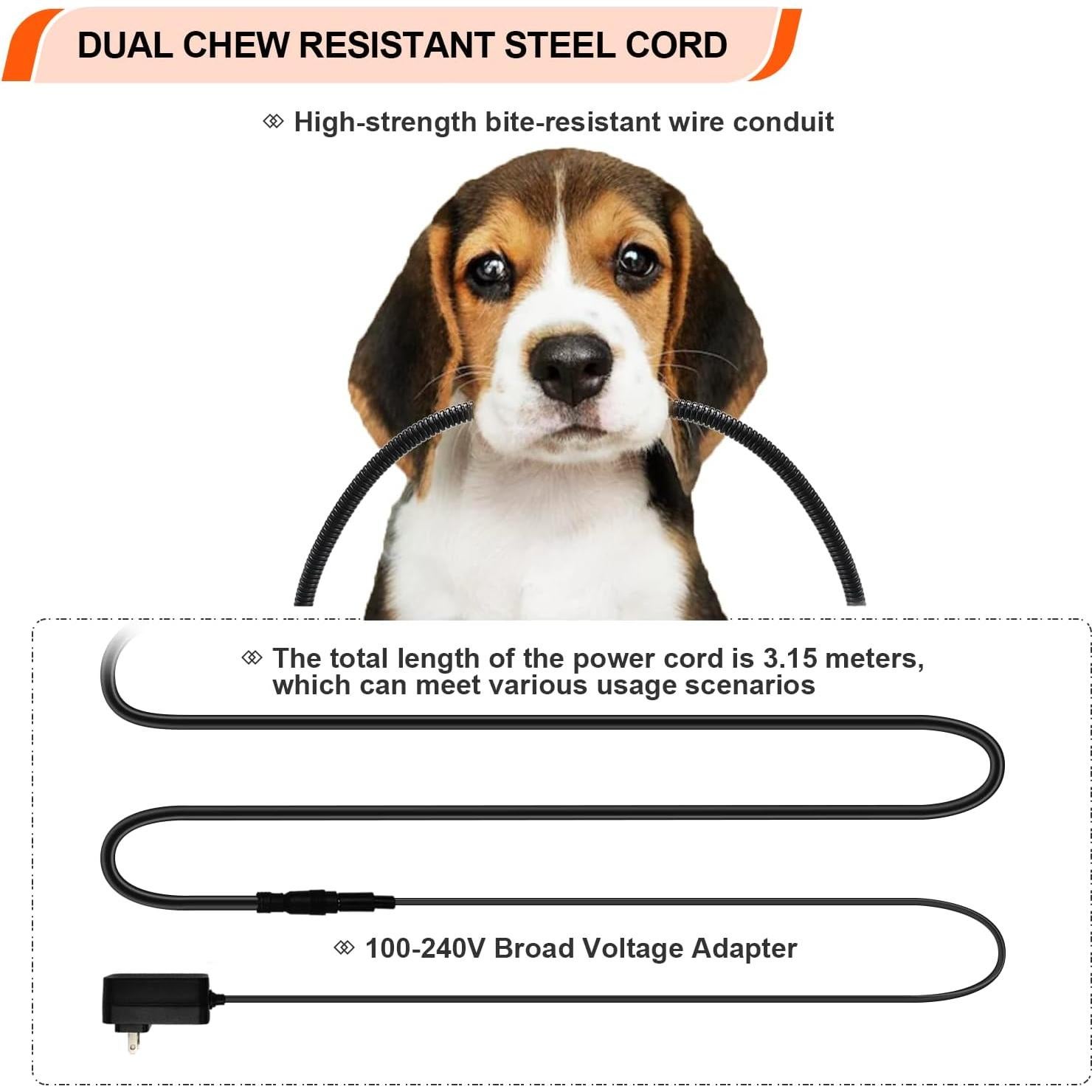 Cama Térmica Ortopédica para Perros HyphessAda Grande 91x68cm