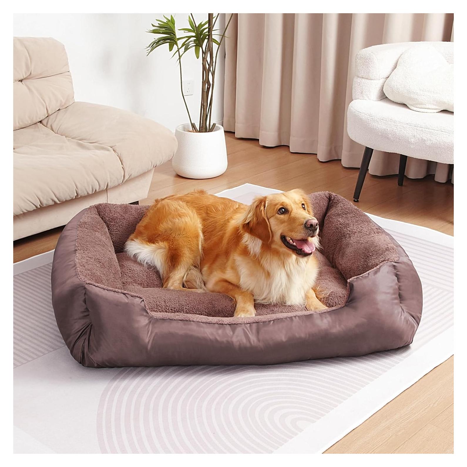 Cama para Perros Grandes BAILARY XL 88.9x71.12cm Lavable
