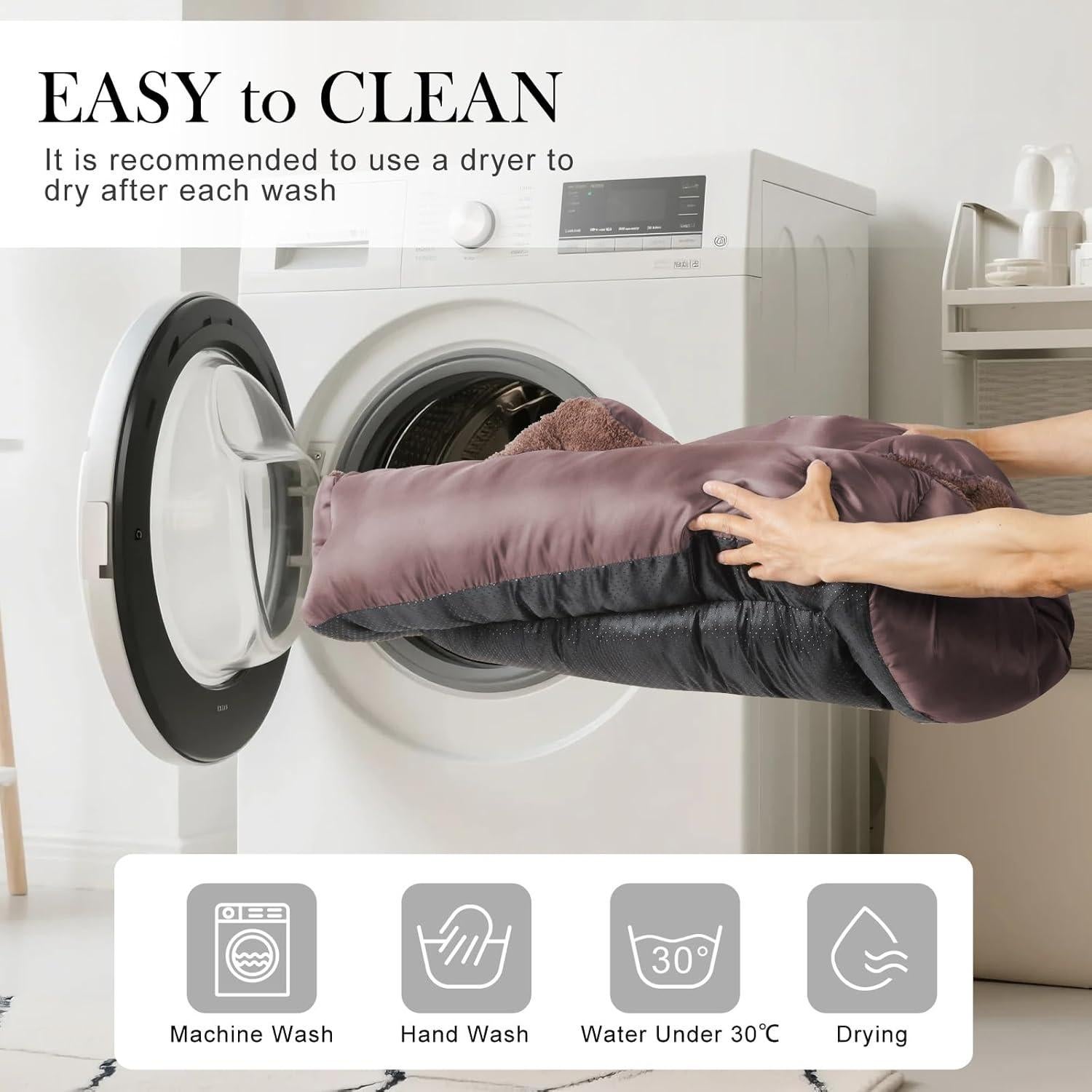 Cama para Perros Grandes BAILARY XL 88.9x71.12cm Lavable