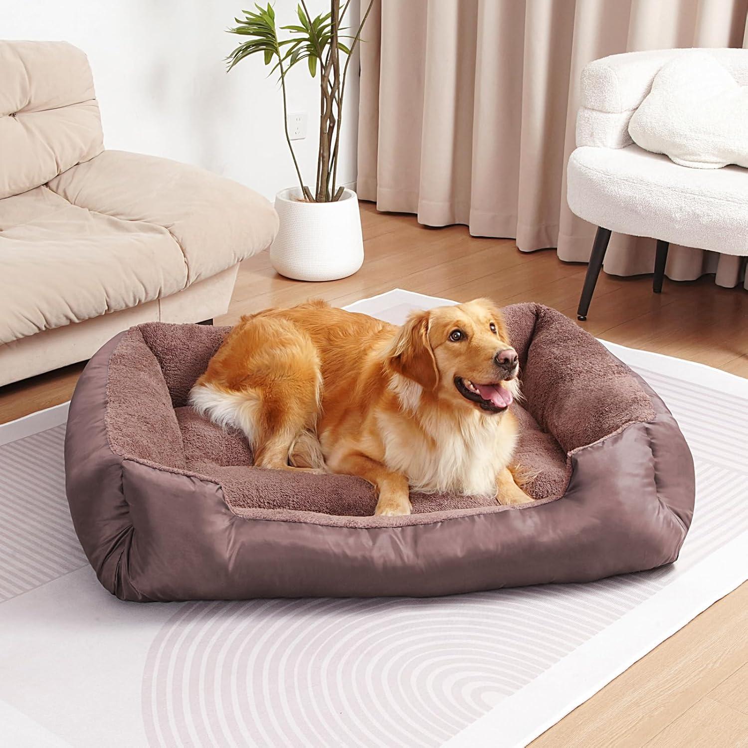 Cama para Perros Grandes BAILARY XL 88.9x71.12cm Lavable