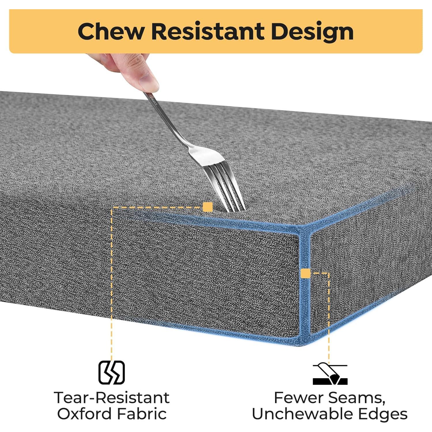 Cama Indestructible para Perros Veehoo 88.9x55.88cm Lavable