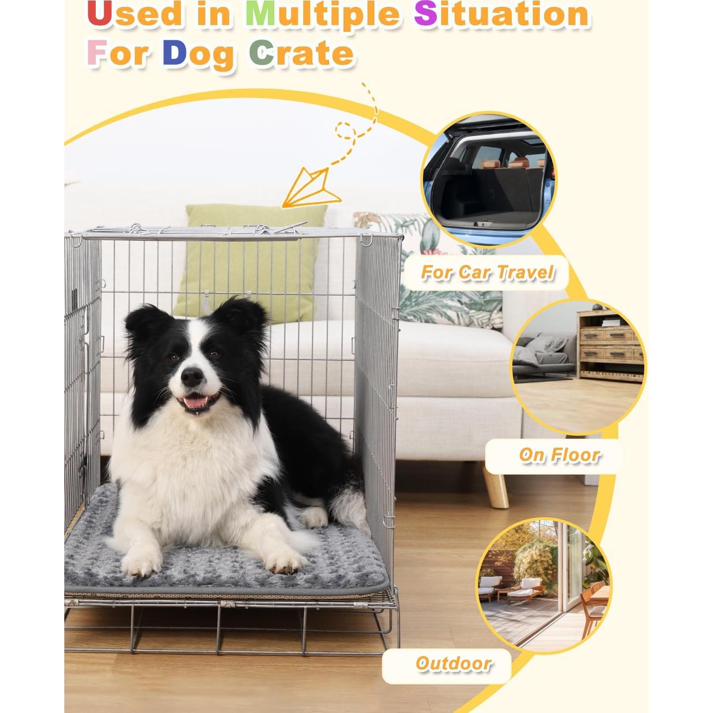 Cama para Perro XXL WAYIMPRESS Espuma Antideslizante 119x74cm