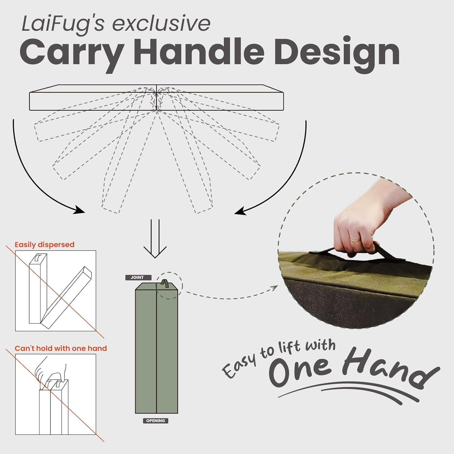 Cama Plegable Impermeable para Perros Laifug 111.76x81.28cm