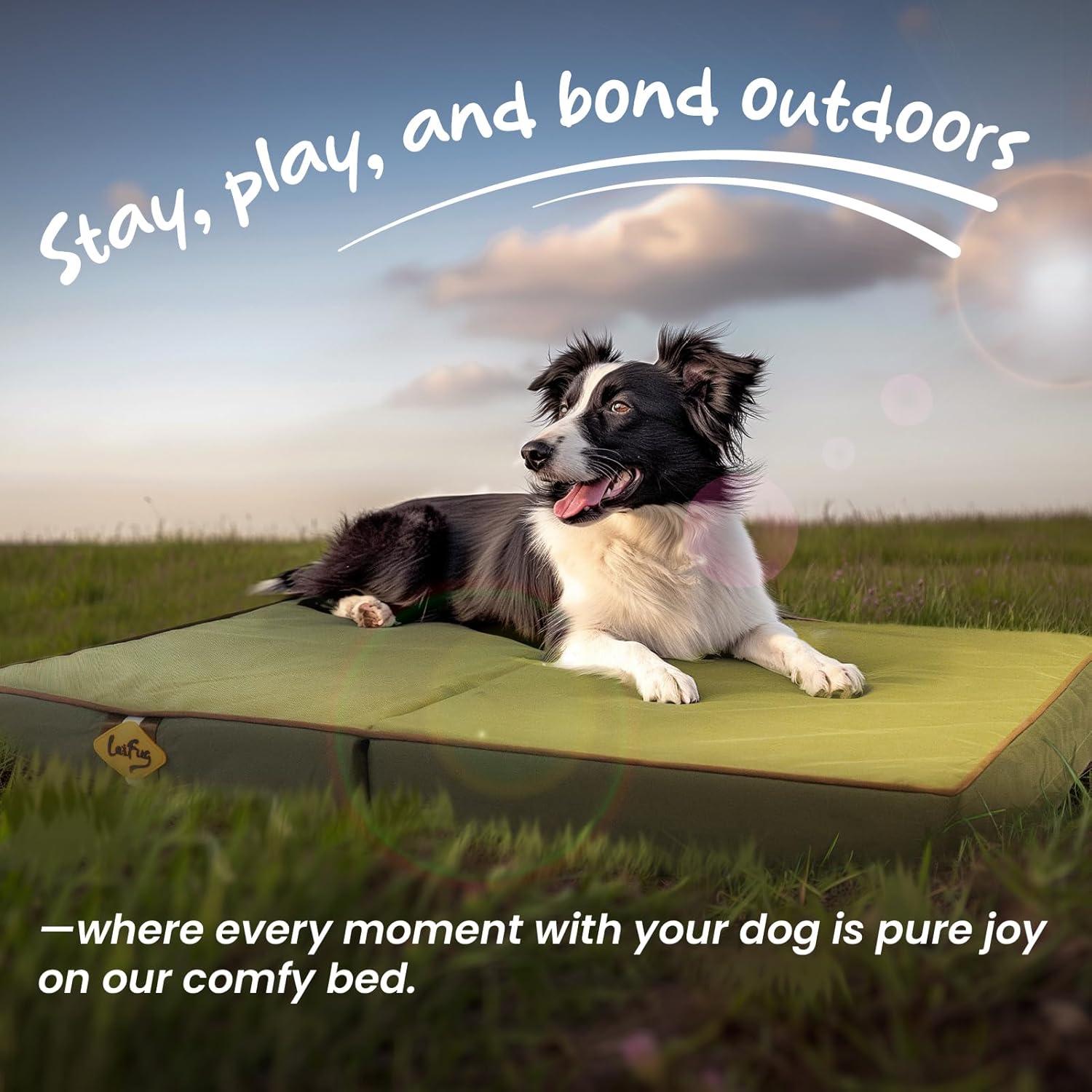 Cama Plegable Impermeable para Perros Laifug 111.76x81.28cm
