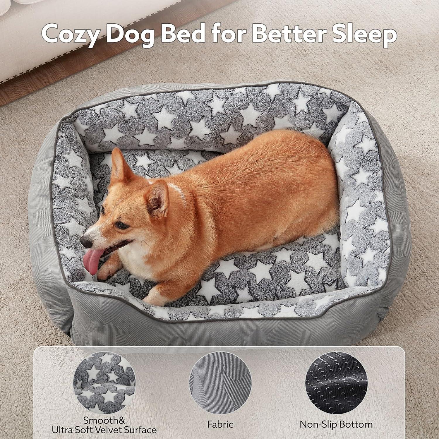 Cama para Perros SIWA MARY S Gris 50.8x48.3cm Lavable