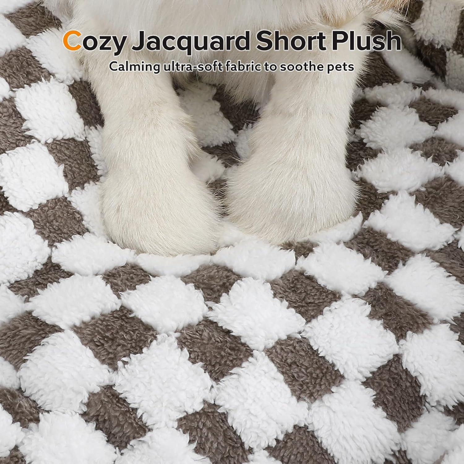 Cama para Perros JOEJOY Sofá Ortopédico 76x61cm Café