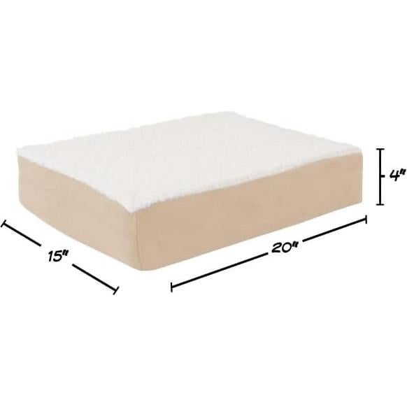 Cama Ortopédica para Perros PETMAKER 50x38cm Beige