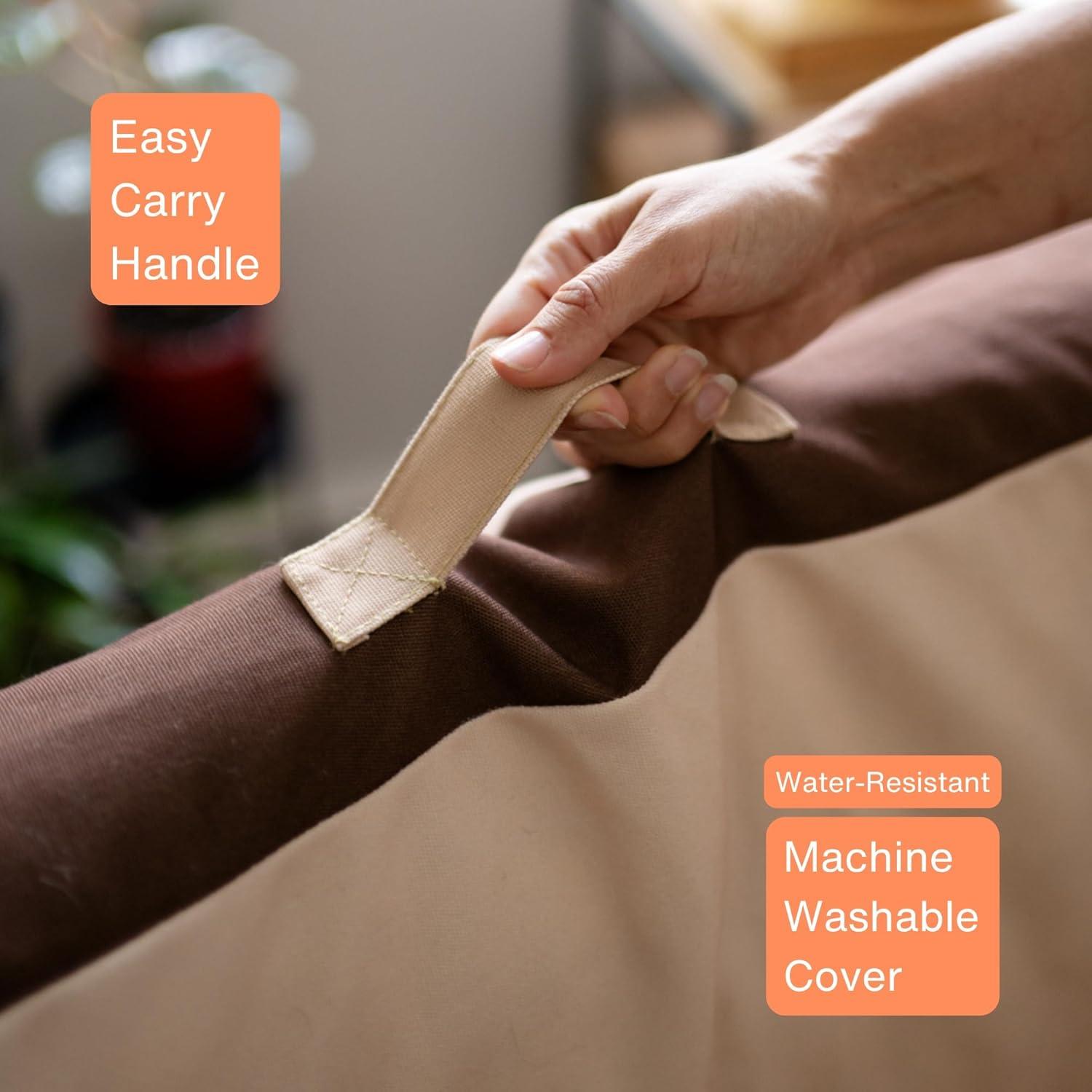 Cama Ortopédica para Perros Rawry Pequeña 60 x 46 cm Espuma Viscoelástica