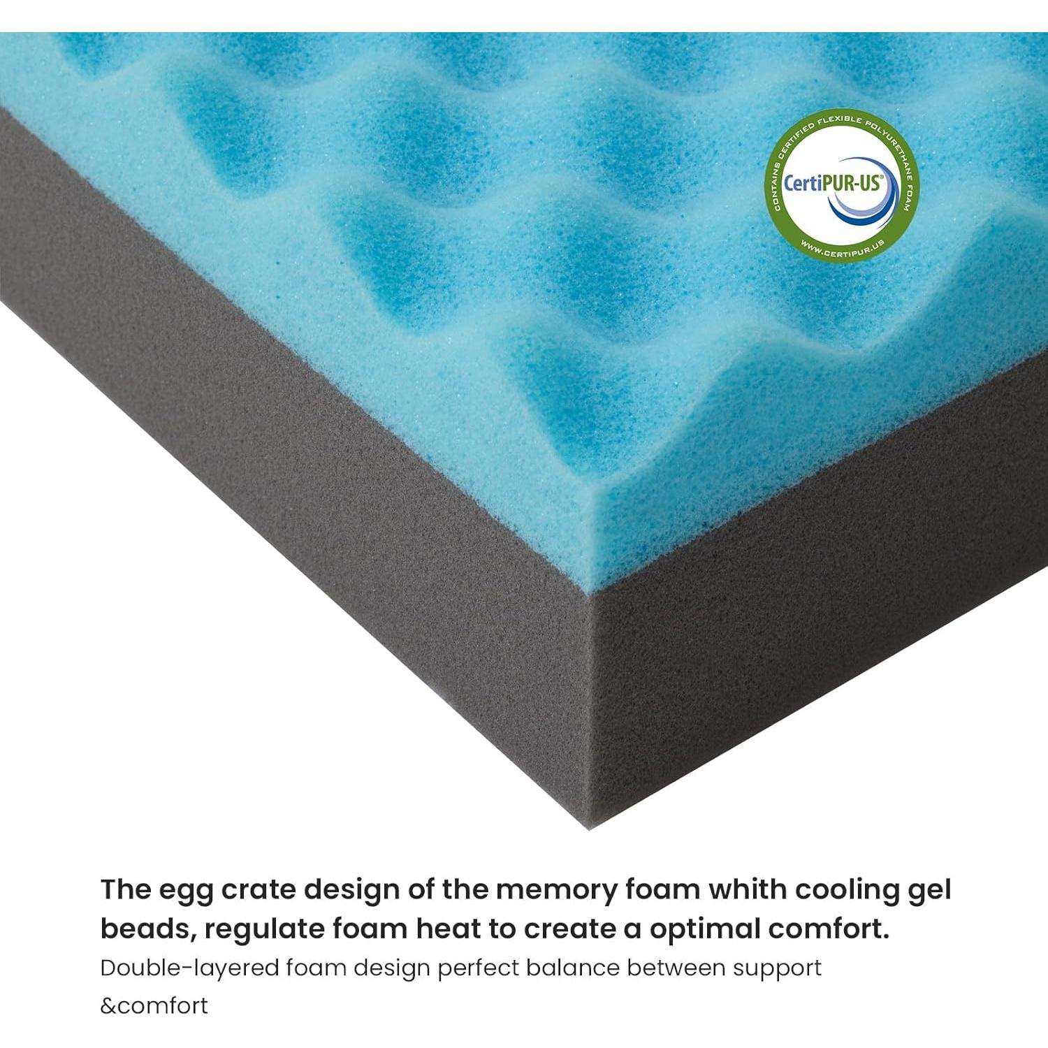 Cama para Perros XL Ortopédica URGVANZ PET con Espuma Viscoelástica